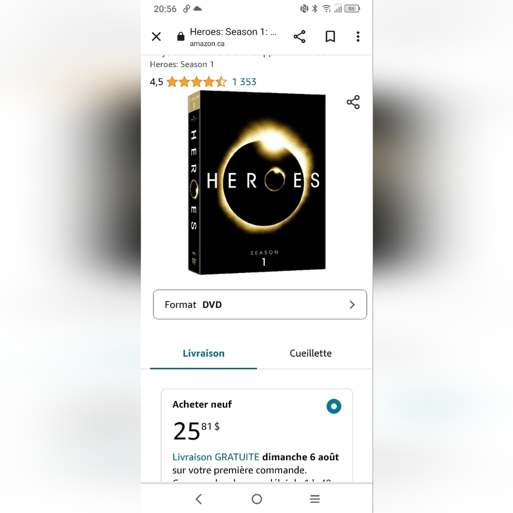 NWT Heroes Season 1 limited edition DVD plus comic book - Picture 5 of 5